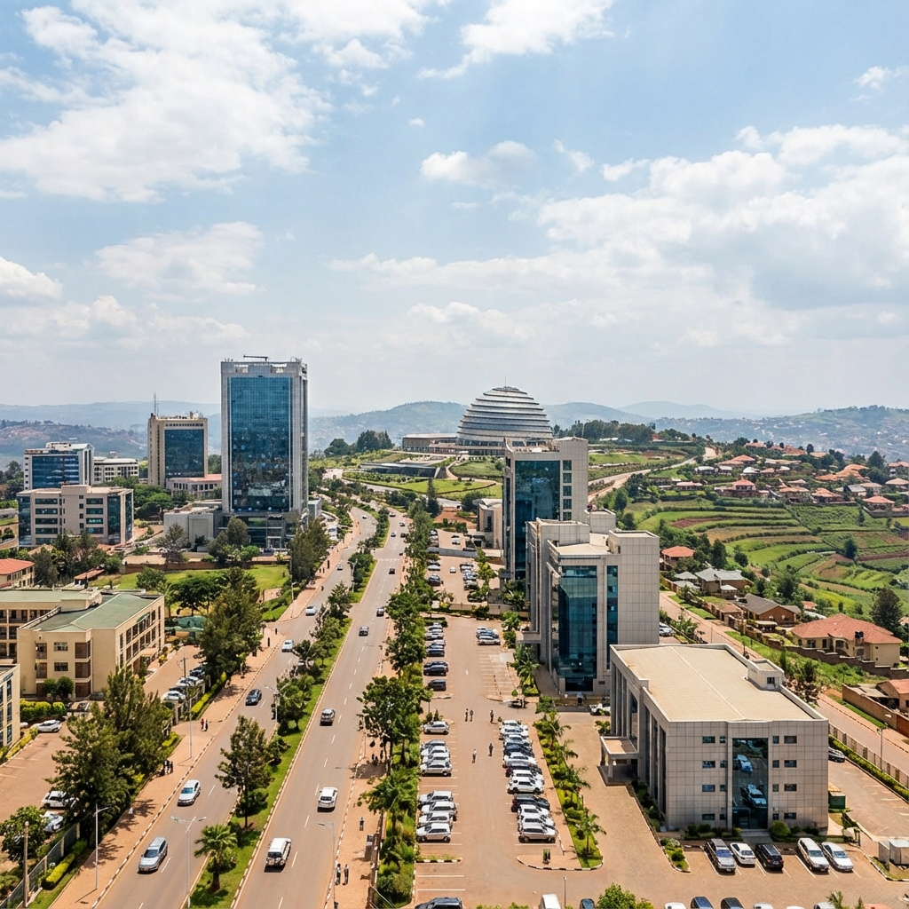 Kigali city skyline